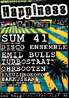 Sum 41, Disco Ensemble, Turbostaat, Emil Bulls - Sum 41 und Disco Ensemble rocken das Happiness-Festival!