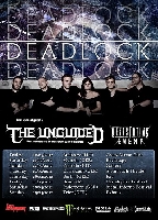 Deadlock, The Unguided, Devastating Enemy - 8-Tage-Tour im April !!